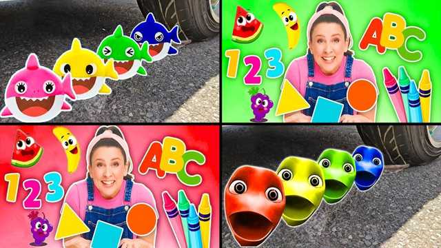 Toy Video: Learn ABC and 123 with Toys!â­ï¸â­ï¸â­ï¸