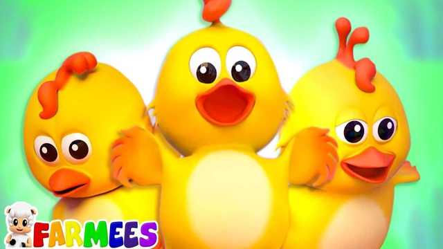 Kids Video: Joyful and Playful Time of the Little Chicks