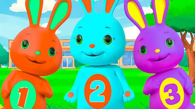 Playtime Video: Let's Count with Colorful Bunnies