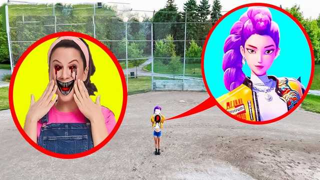 チャレンジ動画：珍しい顔とクールなゲーム風景