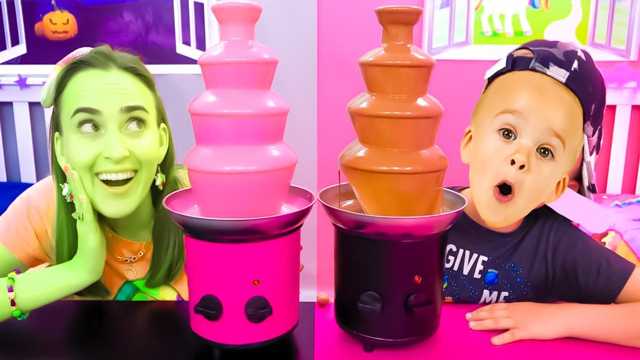 Eğlence Videosu: Çocuklar büyülü yiyecekler yaratmak için sihir kullanıyor