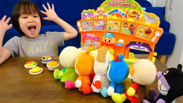 アンパンマンのおもちゃで遊ぼう！